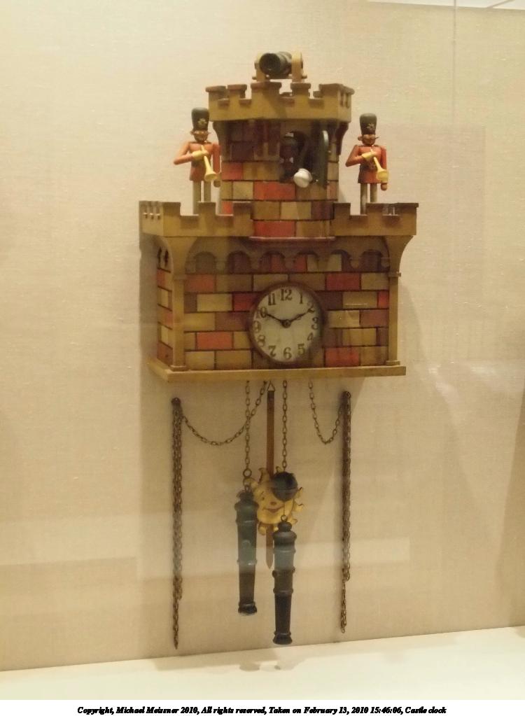 Castle clock