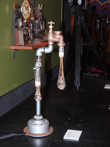 Steampunk faucet