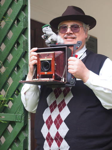 Picture of me as a 1930's news photographer #2