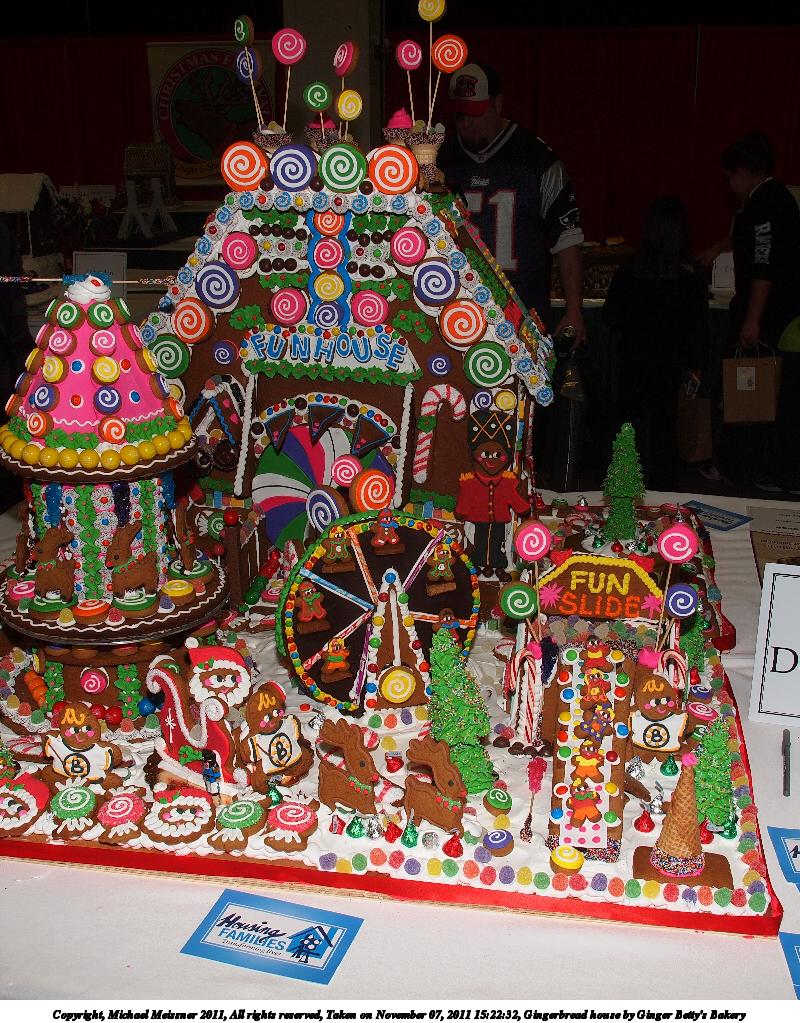 Gingerbread house by Ginger Betty's Bakery