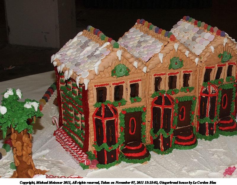 Gingerbread house by Le Cordon Bleu
