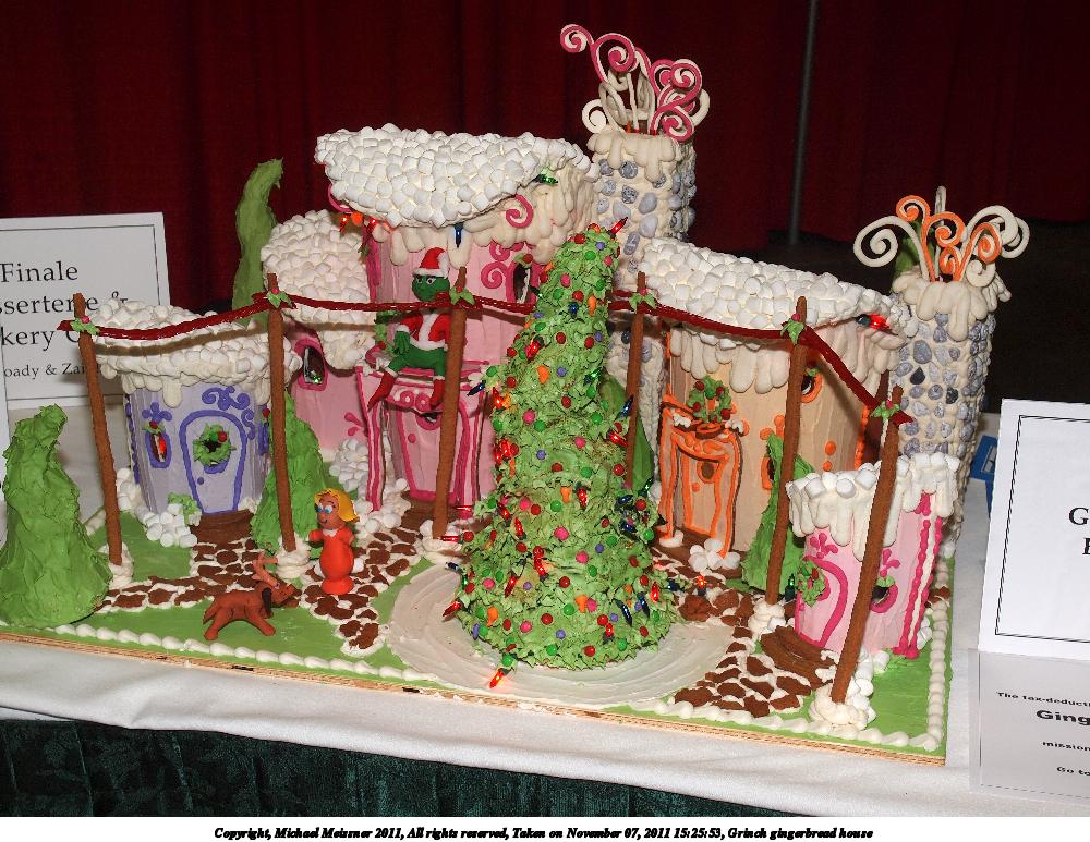 Grinch gingerbread house #2