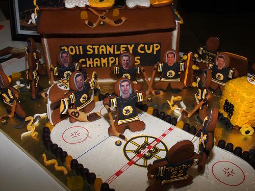 Boston Bruins gingerbread arena #4