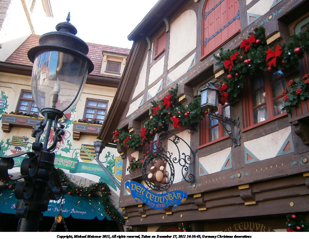 Germany Christmas decorations #2
