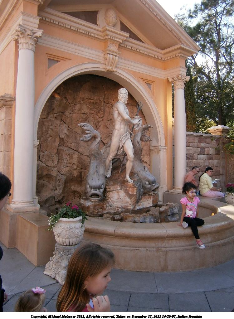 Italian fountain