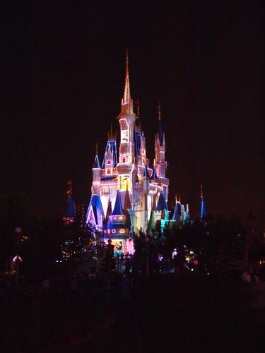 Illuminated castle #7