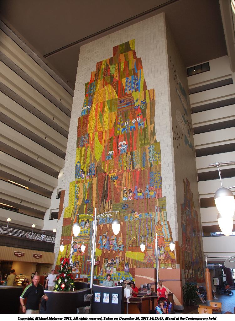 Mural at the Contemporary hotel #2