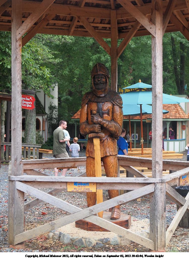 Wooden knight