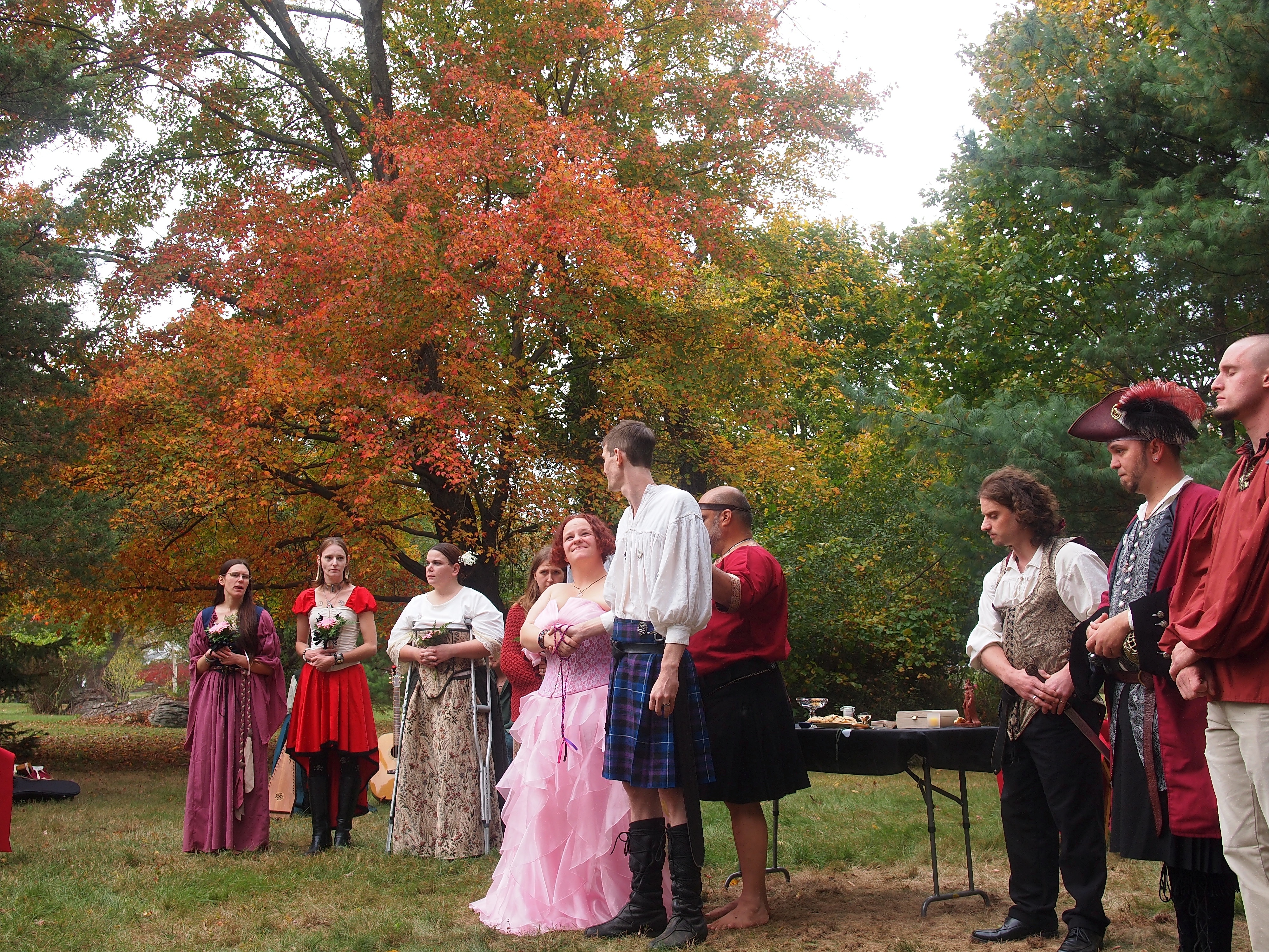 The hand fasting ceremony #20