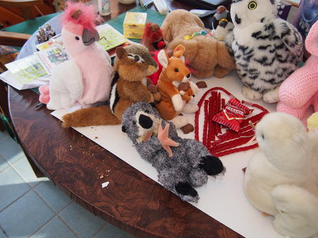 Stuffed animals celebrate Valentines Day #3
