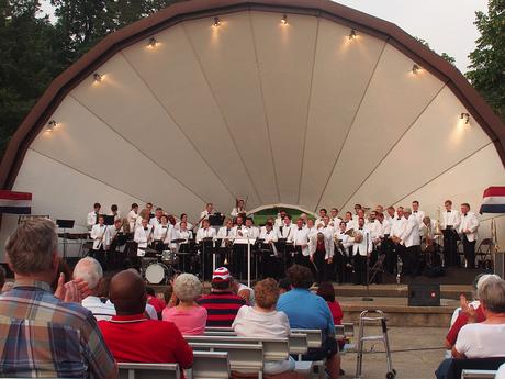 Band concert before the fireworks, DeKalb, Illinois #3