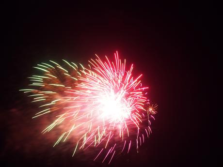 Fireworks at DeKalb, Illinois