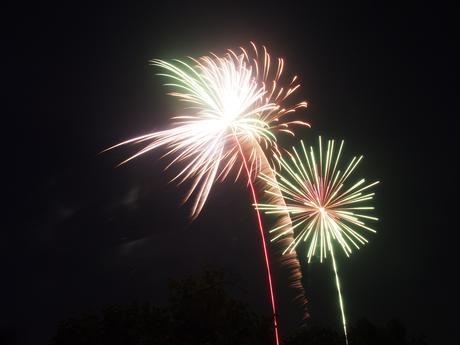 Fireworks at DeKalb, Illinois #8