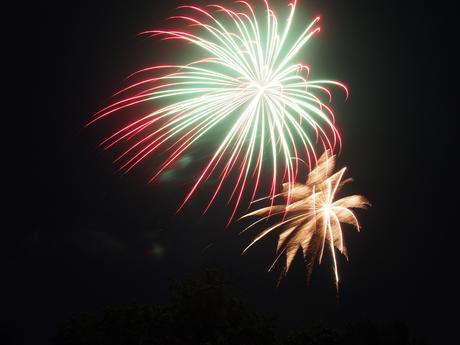 Fireworks at DeKalb, Illinois #14
