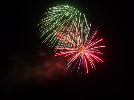 Fireworks at DeKalb, Illinois #29