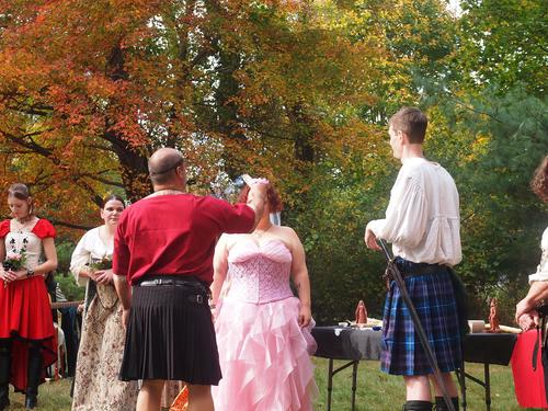 The hand fasting ceremony #2