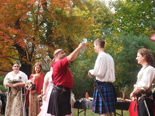 The hand fasting ceremony #3