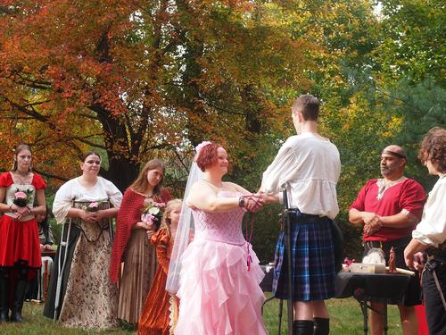 The hand fasting ceremony #14
