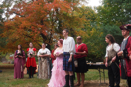 The hand fasting ceremony #19