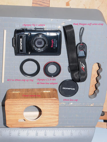 Parts to the travel camera