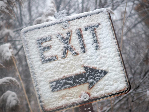 Winter exit