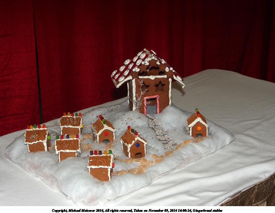 Gingerbread stables