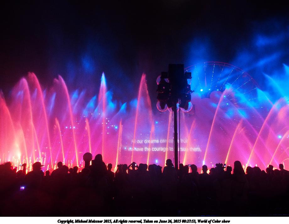 World of Color show #18