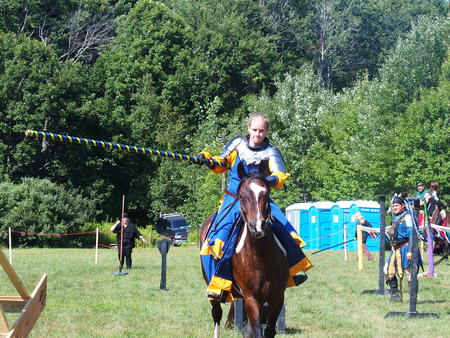 The Silver Knights jousting company #5