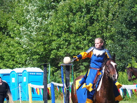The Silver Knights jousting company #12