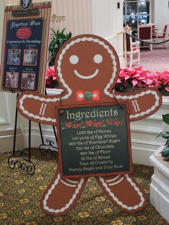 Grand Floridian gingerbread house #13