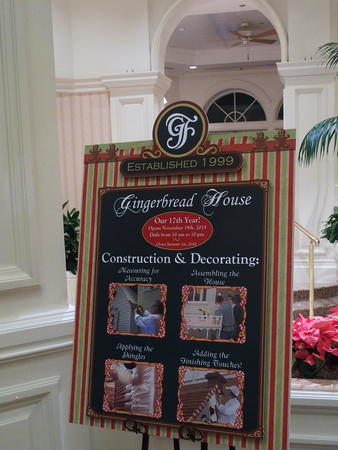 Grand Floridian gingerbread house #14