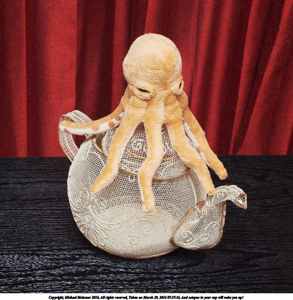 And octopus in your cup will wake you up!