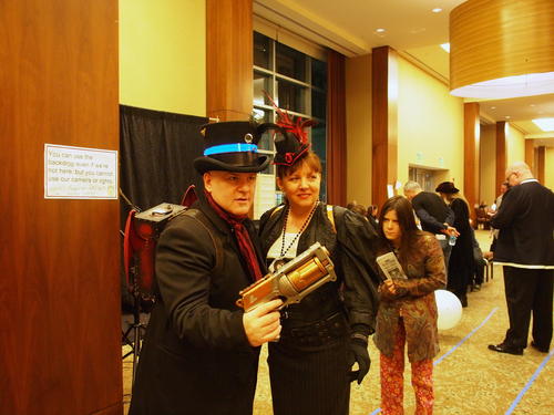 Steampunks with backpacks #2