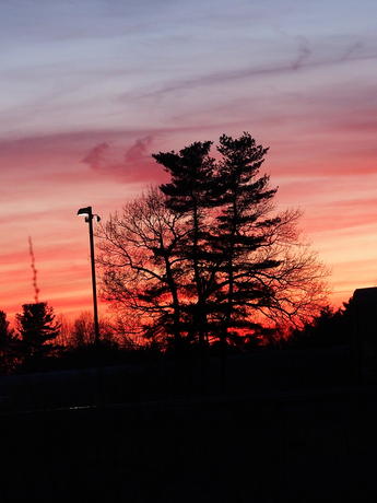 Ayer, Massachusetts sunset