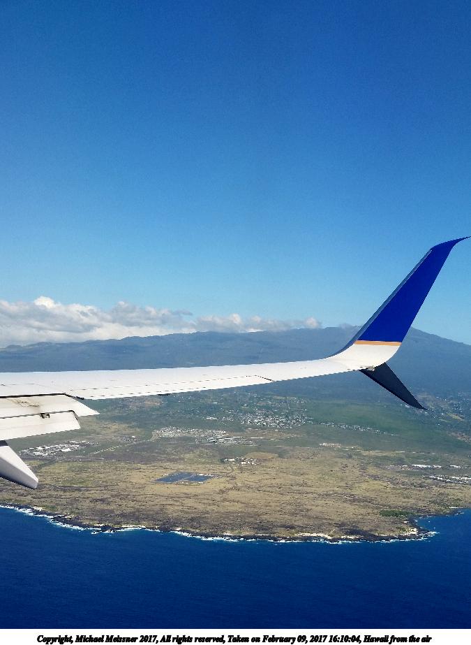 Hawaii from the air #3