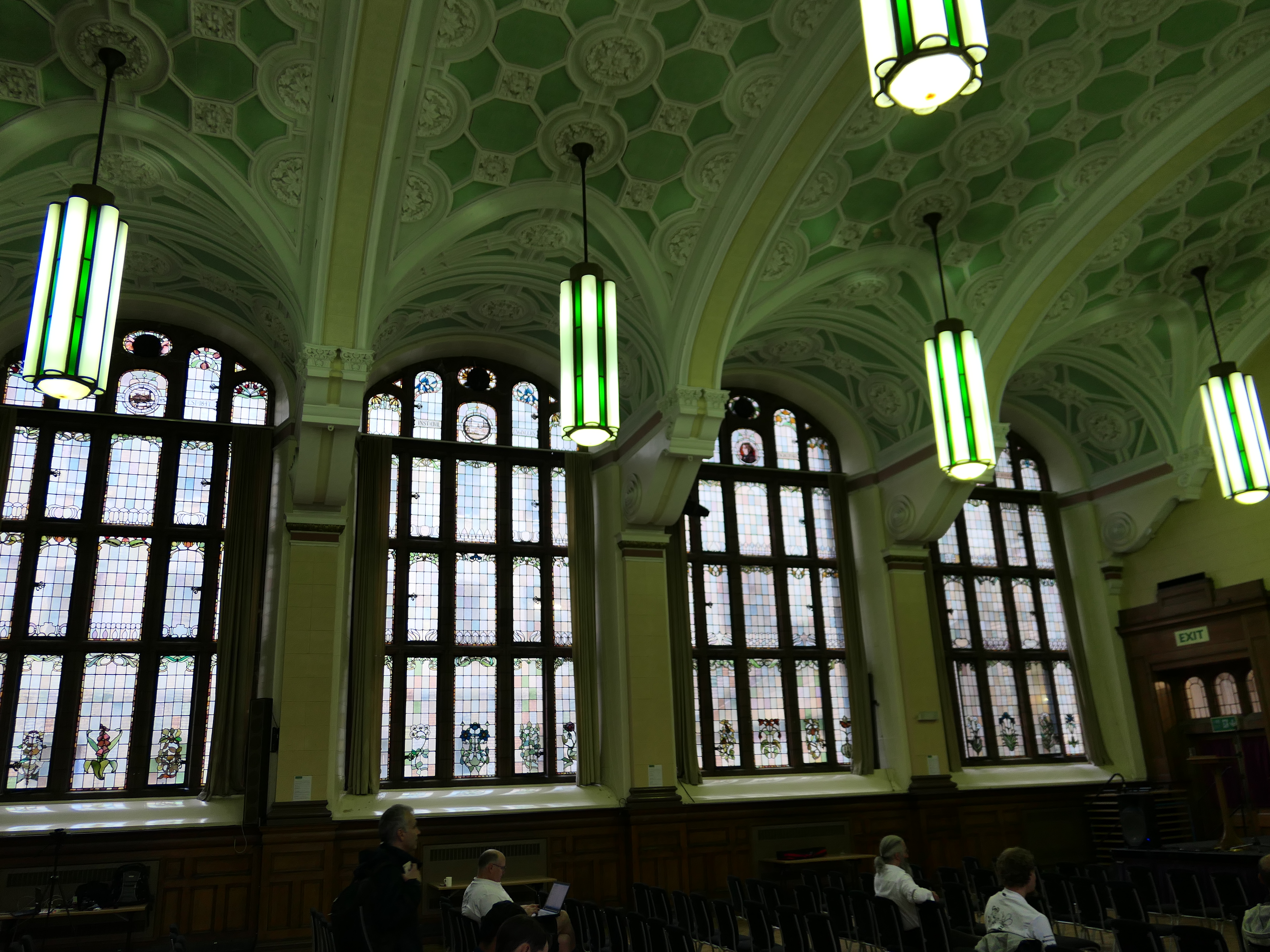 Manchester University windows