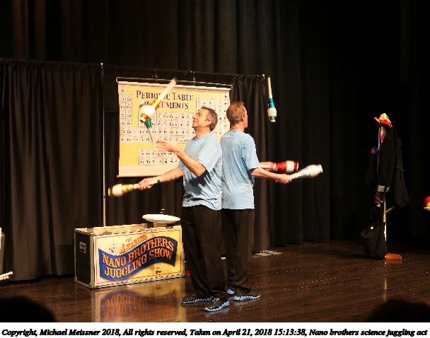 Nano brothers science juggling act #3