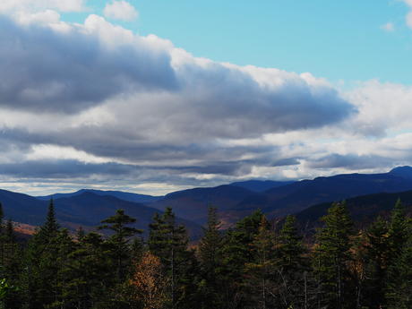Clouds on the Kancamagus Highway