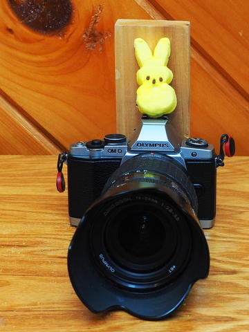 Peeps cannot replace a camera's flash