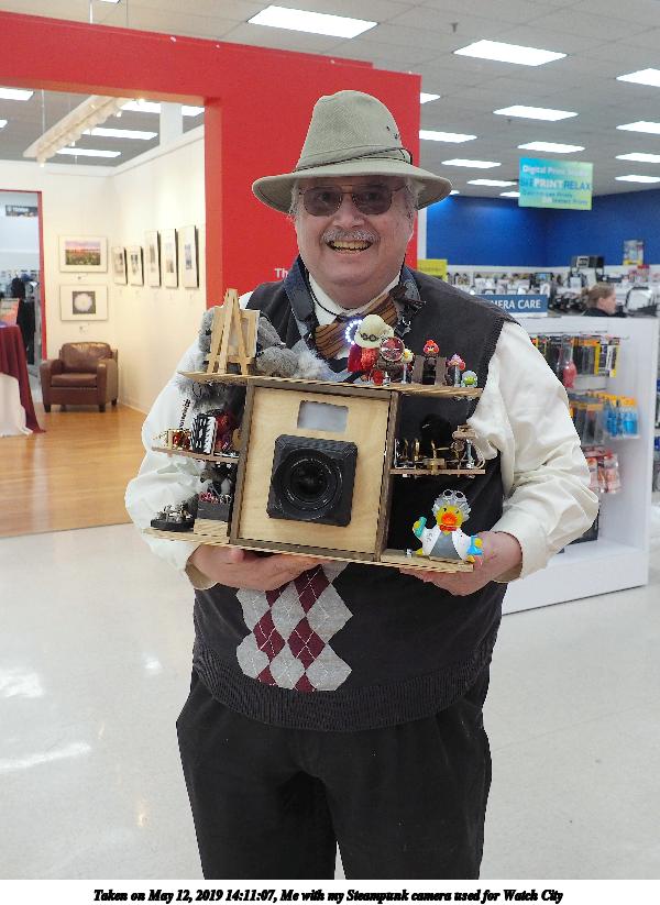Me with my Steampunk camera used for Watch City