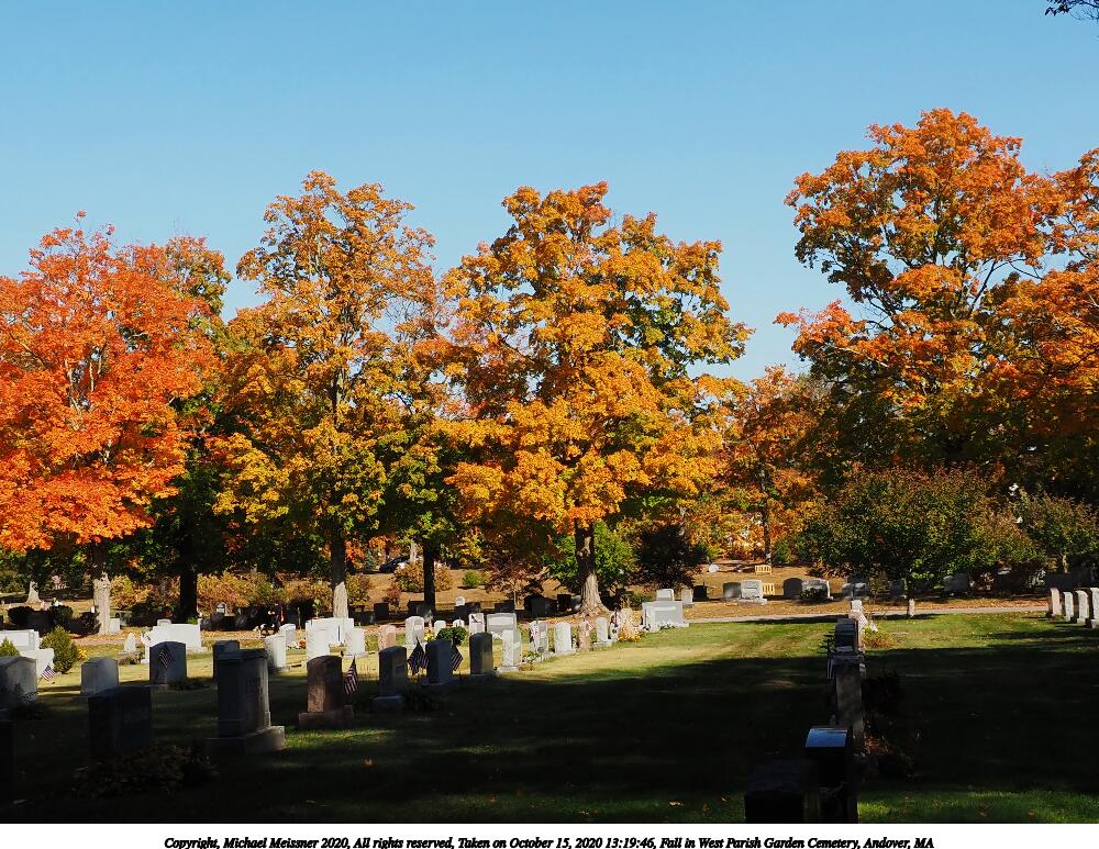 Fall in West Parish Garden Cemetery, Andover, MA #10