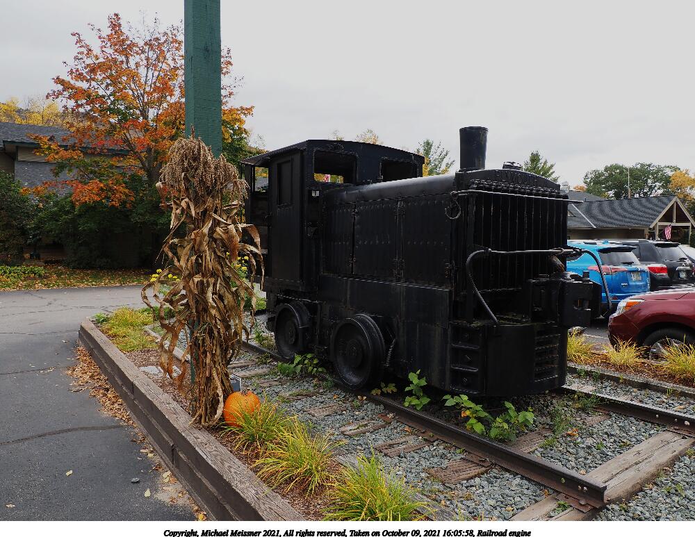 Railroad engine