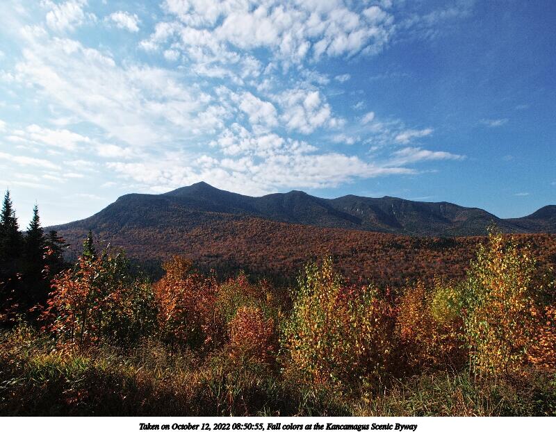 Fall colors at the Kancamagus Scenic Byway