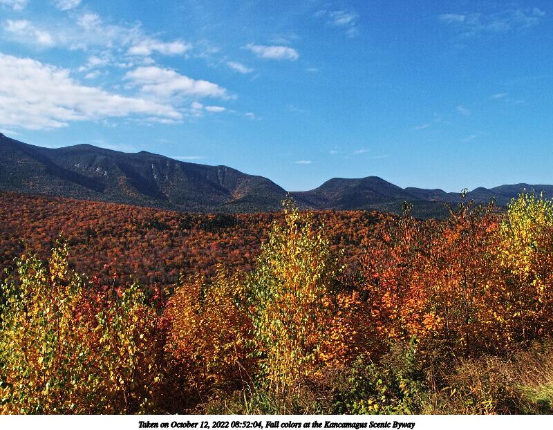 Fall colors at the Kancamagus Scenic Byway #3