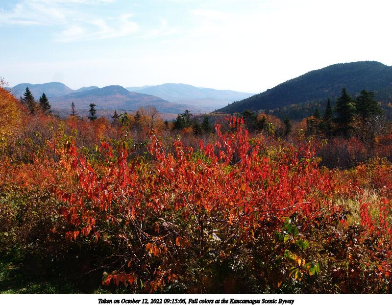 Fall colors at the Kancamagus Scenic Byway #7