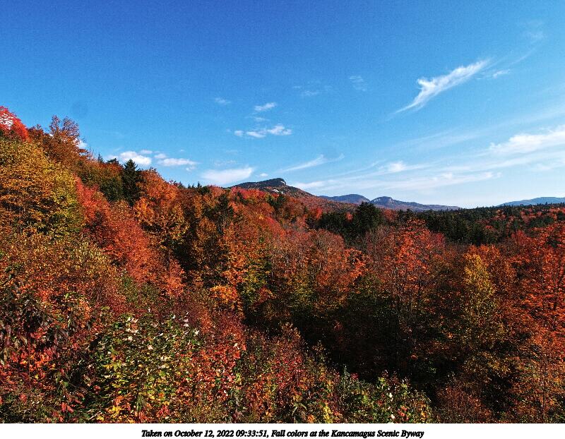 Fall colors at the Kancamagus Scenic Byway #8