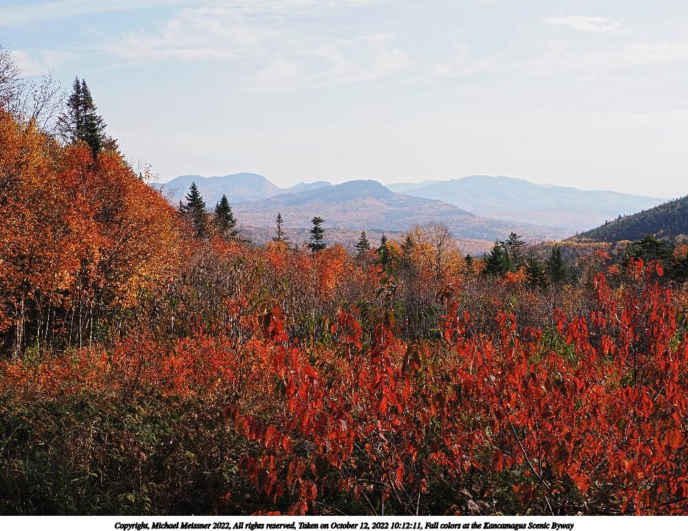 Fall colors at the Kancamagus Scenic Byway #11