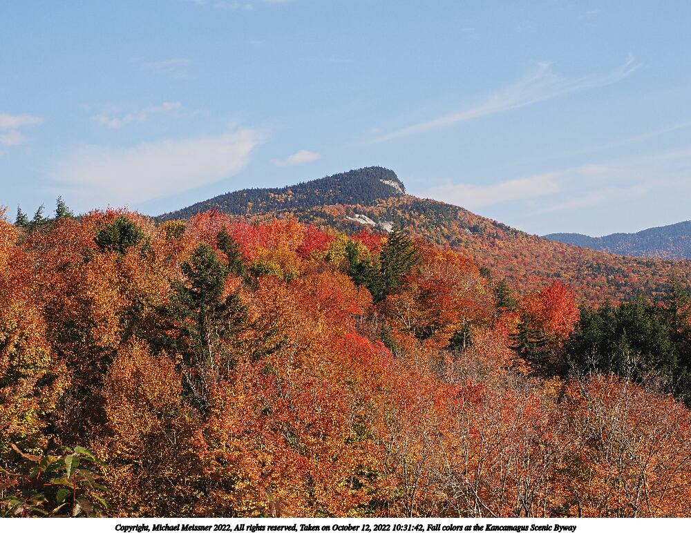 Fall colors at the Kancamagus Scenic Byway #18