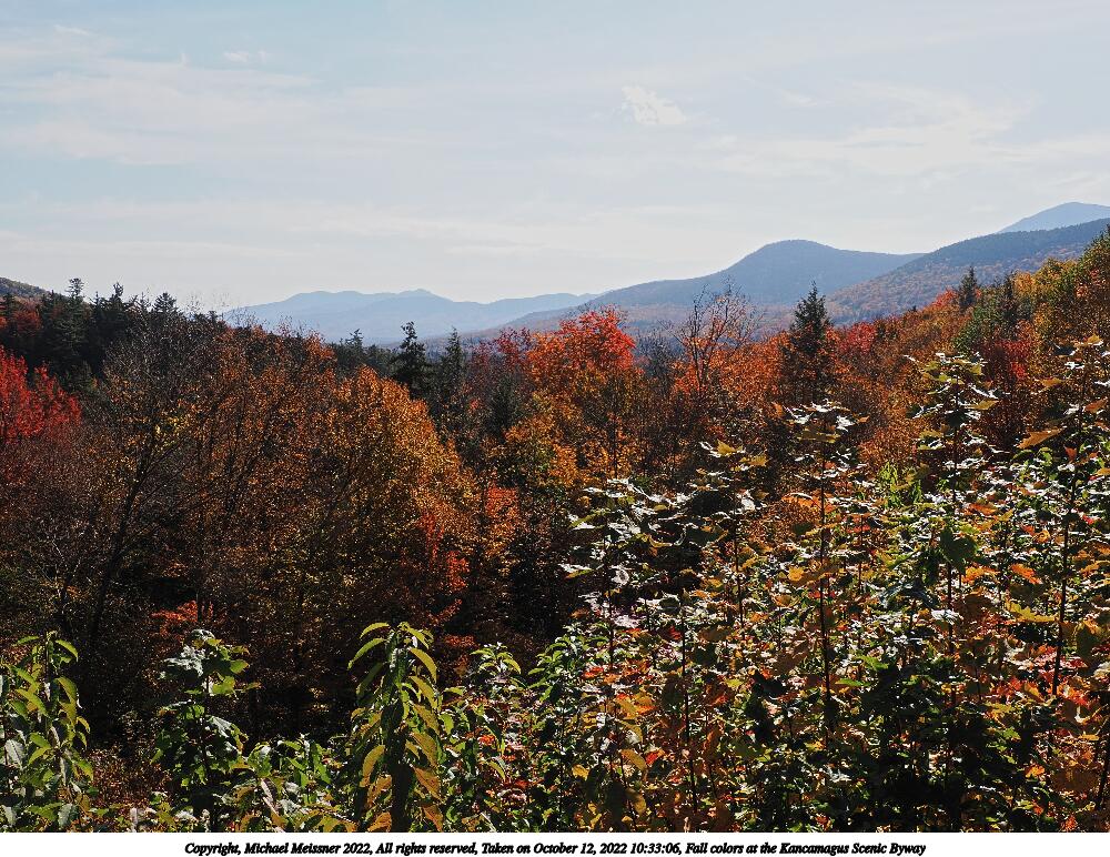 Fall colors at the Kancamagus Scenic Byway #19
