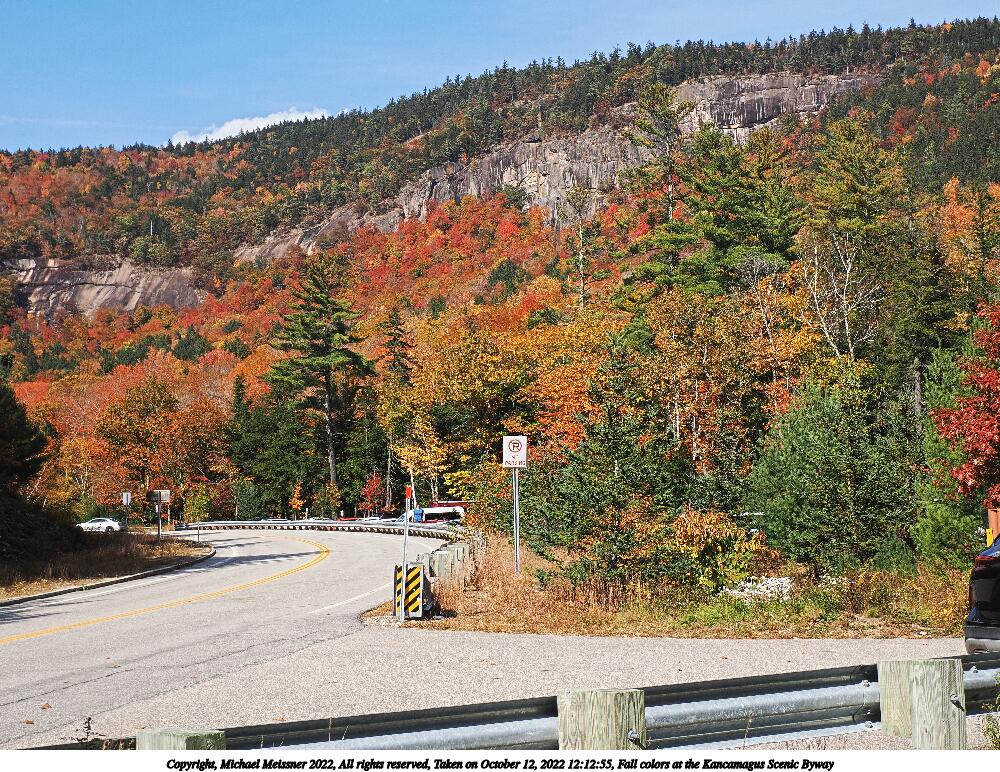 Fall colors at the Kancamagus Scenic Byway #25